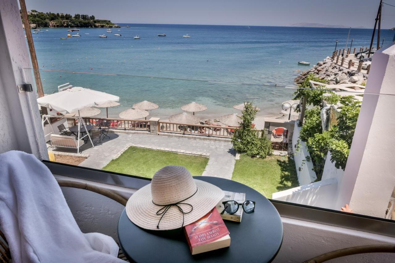 Laia Seafront Luxury Apartments Agia Pelagia Eksteriør billede